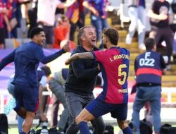 **Flick Wanti-wanti Pemain Barca: Kita Belum Juara Lo!**
