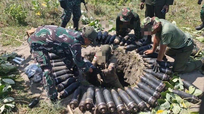 TNI AD Gunakan Lahan BKSDA di Garut untuk Musnahkan Amunisi Secara Rutin