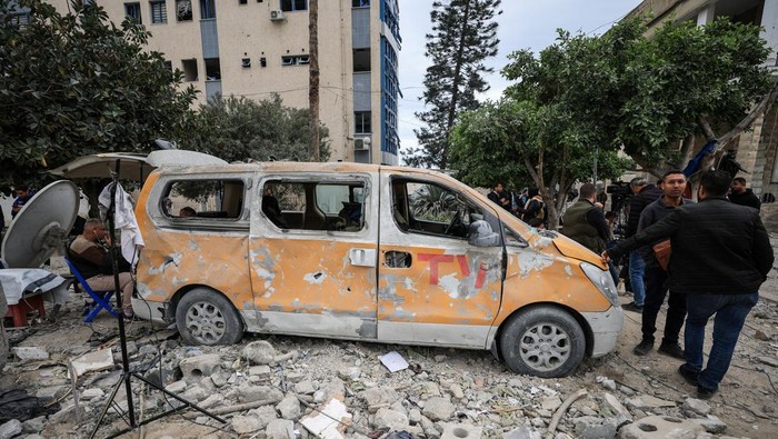 Israel Serang Rumah Sakit di Gaza, Jurnalis Tewas dalam Serangan yang Klaim Targetkan Hamas