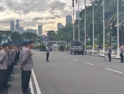 Brimob Polda Metro Siaga, Jaga Keamanan Konferensi Parlemen OKI di DPR