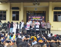 **3 Pelajar Ditetapkan Tersangka Setelah Konvoi Kelulusan dengan Sajam di Pandeglang**