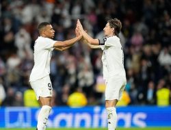 **Real Madrid vs Mallorca: Kemenangan Dramatis 2-1, El Real Menunda Perayaan Juara Barcelona**