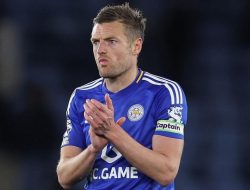 **Jamie Vardy Beraksi di Laga Terakhir Leicester vs Ipswich Town di Pekan ke-37**