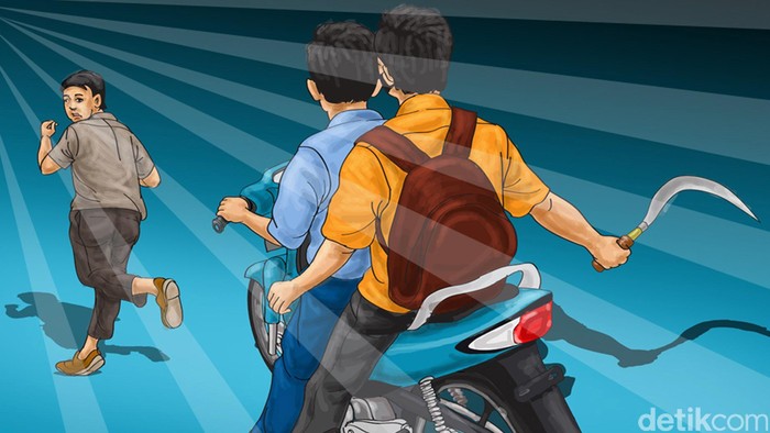 **Polisi Ringkus 9 Remaja Bercelurit Saat Konvoi di Jakpus, Guncang Kebamanan Kota**