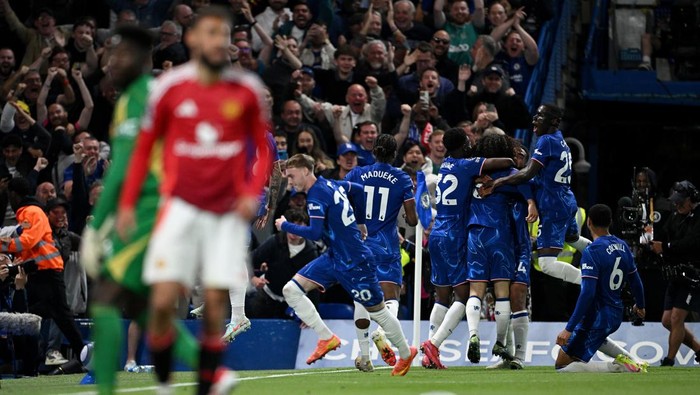 **Hasil Chelsea vs MU Di Pekan 37, Klasemen Liga Inggris 5 Besar Tetap Bergejolak**