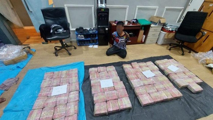 86 Kg Sabu dari Malaysia Ditemukan di Aceh, Tekong Ditangkap Satgas Bareskrim