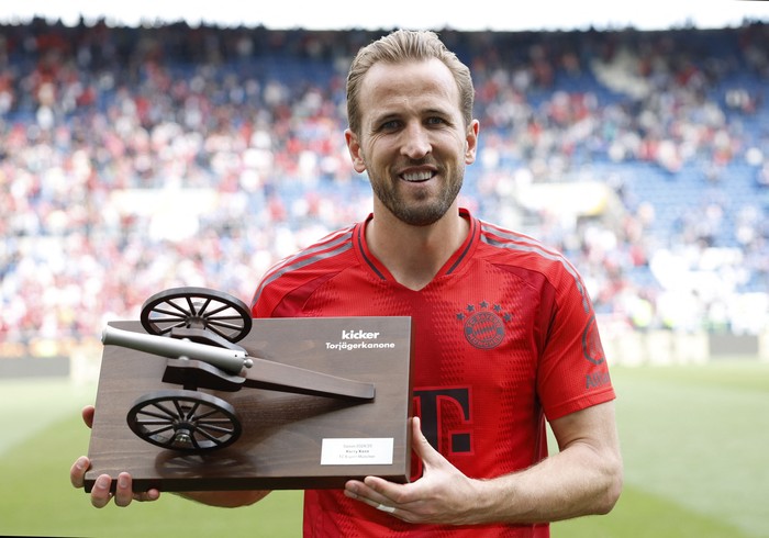 Harry Kane Kembali sebagai Top Skor Liga Jerman 2024/2025 dengan 26 Gol untuk Bayern Munich