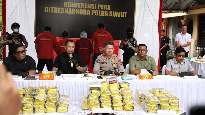 Polda Sumut Tangkap Pasutri Kurir 100 Kg Sabu, Ancaman Besar di Pelabuhan Merak Banten