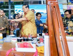 SBY Sambut Menekraf di Galeri Cikeas, Beberkan Rencana Melukis-Musik yang Mengejutkan Dunia Seni