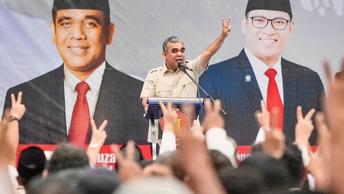 **Muzani ke Kader Gerindra: Terus Kerja Agar Rakyat Ingin Prabowo 2 Periode**