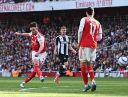 Arsenal Vs Newcastle: 1-0, Meriam London Pecahkan Rekor, Liga Champions Jadi Milik Mereka!