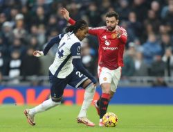 **Spurs Vs Man United: Bisa Bruno Fernandes Jebol Gawang The Lilywhites di Final Liga Europa?**