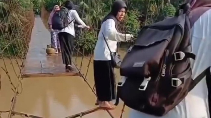 Guru Jambi Minta Maaf Setelah Viral Jembatan Rusak, Menyadarkan Pemerintah Tentang Kondisi Infrastruktur!