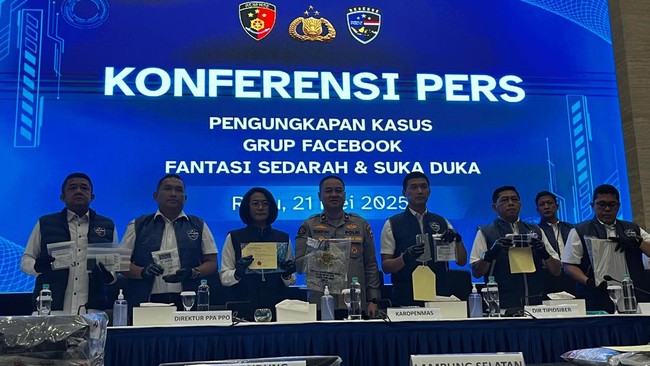 6 Fakta Bejat Grup FB 'Fantasi Sedarah' Dibongkar Polisi: Enam Pelaku Ditangkap!