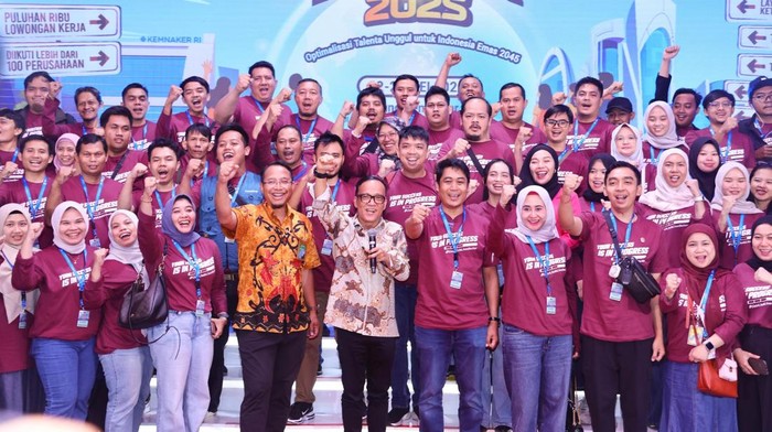 **Wamenaker Tutup Job Fair Kemnaker, Perusahaan Buka 52 Ribu Loker dengan Semangat Patriotisme**
