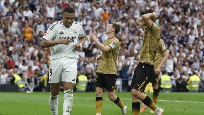 **Kylian Mbappe Pecahkan Rekor, Real Madrid Kukuhkan Gelar LaLiga di Santiago Bernabeu**