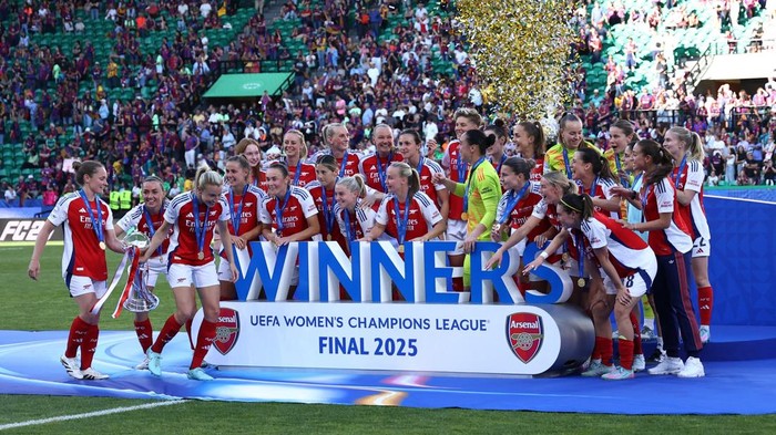 Arsenal Putri Juara Liga Champions, Tim Putra Terjungkal di Babak Final!