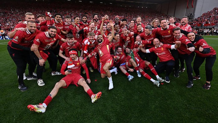 Jadwal & Live Streaming Liverpool Vs Crystal Palace: The Reds Siap Angkat Trofi Premier League
