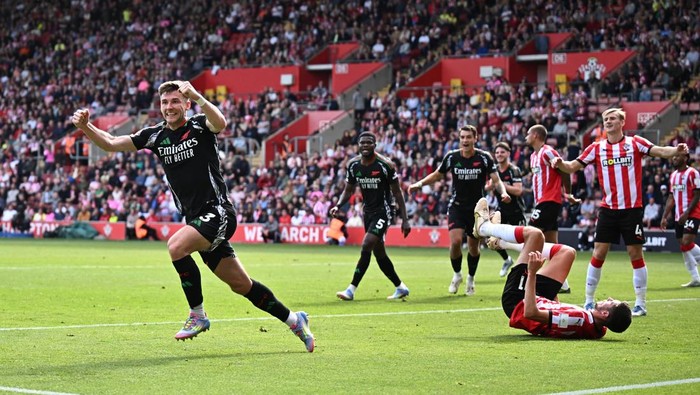 **Southampton Vs Arsenal: Tierney Bawa The Gunners Unggul 1-0 dalam Pertandingan Menegangkan**