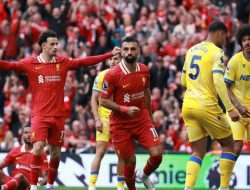 [Liverpool Vs Crystal Palace: Salah Selamatkan 10 Pemain The Reds]