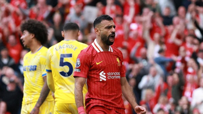 Mohamed Salah 'Lahirkan' 47 Gol Musim Ini, Setara Rekor Shearer dan Cole