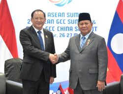 Prabowo Ajak PM Laos Bersatu Dalam Perang Melawan TPPO-Narkoba