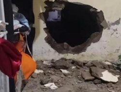 **Rumah di Cikarang Viral karena Dibobol Maling, Tembok dan Plafon Jebol!**