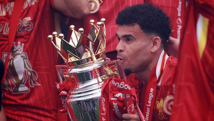 Liverpool Juara Premier League, Luis Diaz Wujudkan Mimpi Masa Kecil!