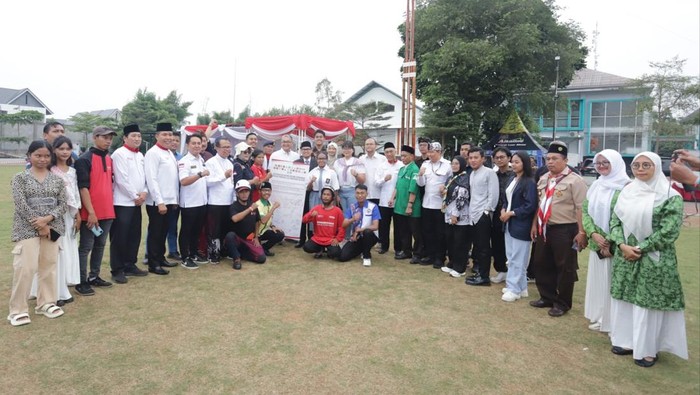 Pelajar-Tokoh Agama di Tangsel Deklarasikan Janji: