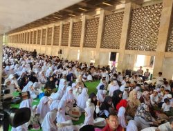 2.000 Anak Yatim Merasakan Kelezatan Sapi Kurban Prabowo di Istiqlal