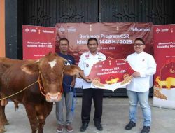 “Telkomsel Tebar Hewan Kurban ke 600 Titik, Membangun Empati di Tanah Air”