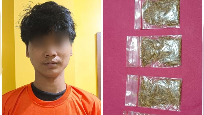 Remaja Jakbar Jadi Korban, Tembakau Gorila Seberat 5,65 Gram Ditemukan Polisi