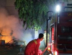 4 Kios di Pasar Cibinong Bogor Terbakar, Gas Bocor Diduga sebagai Penyebabnya