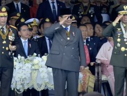 Prabowo: ‘Lanjutkan’ Negeri di Hari Bhayangkara
