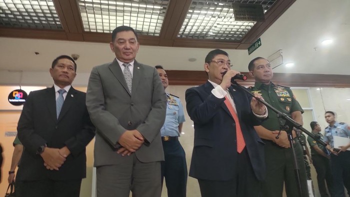 Komisi I DPR, Menhan, dan Panglima TNI Gelar Pertemuan Tertutup Soal Geopolitik