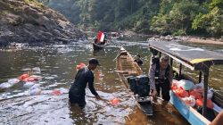**Cerita Sampan Karam Saat ‘Jalur’ Polda Riau Menembus Pedalaman: Kisah Perjuangan Bansos di Sungai Subayang**