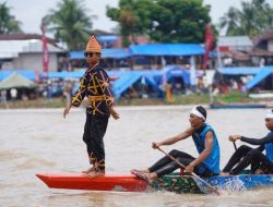 Polres Kuansing Amankan Tepian Rajo, Dukung Pacu Jalur Mendunia!