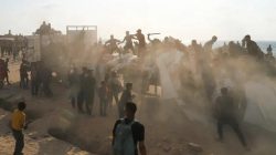 Tentara Bayaran AS Diduga Tembaki Warga Gaza yang Mencari Bantuan, Ribuan Orang Terdampak