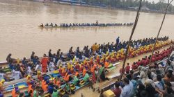 Tim Raga Jaga Keamanan Pacu Jalur Rayon III, Festival Berjalan Lancar di Kuansing
