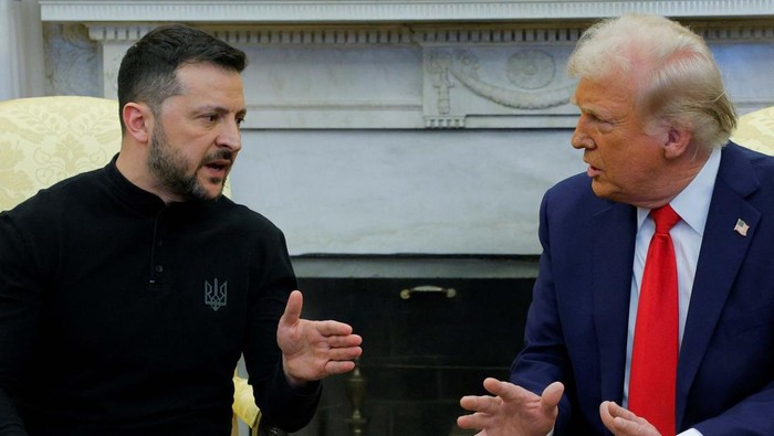 Zelensky-Trump Sepakat Kerja Sama Perkuat Pertahanan Udara Ukraina - Update 1