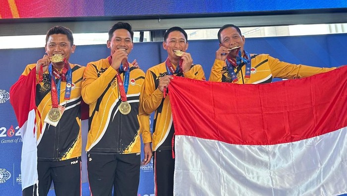 WPFG 2025: Indonesia Raup 22 Emas, 9 Perak, dan 14 Perunggu di Hari ke-6, Prestasi Menawan dari Polri