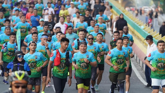 **Simak! Rekayasa Lalu Lintas di Pekanbaru Saat Riau Bhayangkara Run 2025**