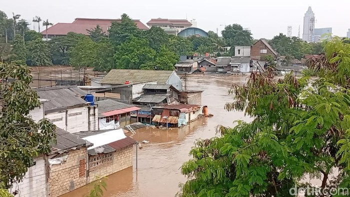 **Warga Rawajati Pasrah Jadi Langganan Banjir Sejak 2002: