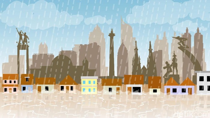 Banjir Jakarta Pagi Ini: 46 RT Dilapisi Air, Namun Gelombang Harapan Mulai Surut!