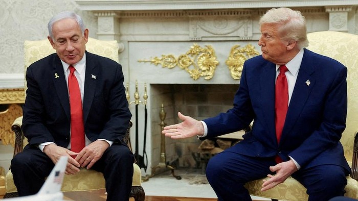 Trump-Netanyahu Worse Di Gedung Putih, Diskusikan Gencatan Senjata Gaza