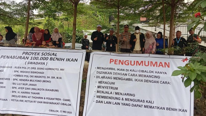Purnawirawan Polri Dukung Ketahanan Pangan dengan Penebaran 100.000 Benih Ikan