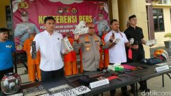 Polisi Tangkap Komplotan Curanmor di Serang, Sudah Beraksi di 50 Lokasi dalam 6 Bulan