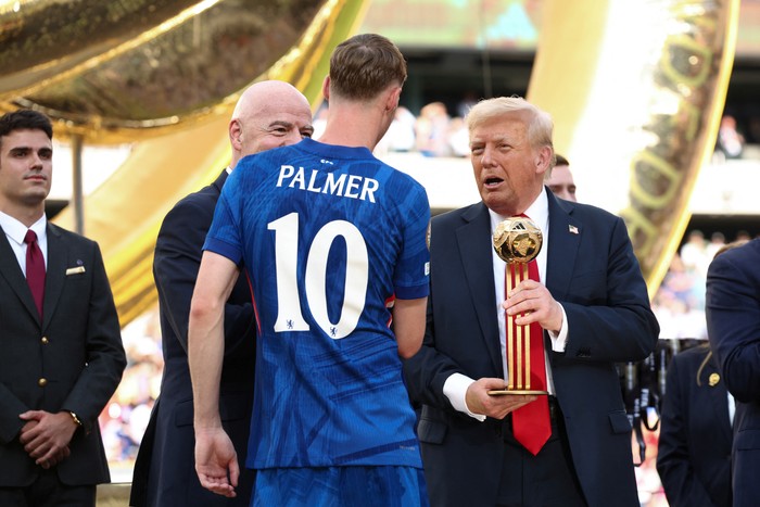 Donald Trump Takjub dengan Kebaikan Cole Palmer di Final Piala Dunia Antarklub Chelsea vs PSG