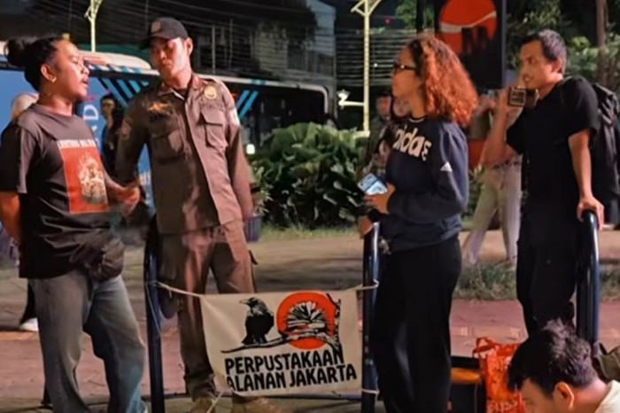 Viral Sidak Perpustakaan Jalanan di Taman Literasi, Satpol PP Bicara Aturan - Update 1