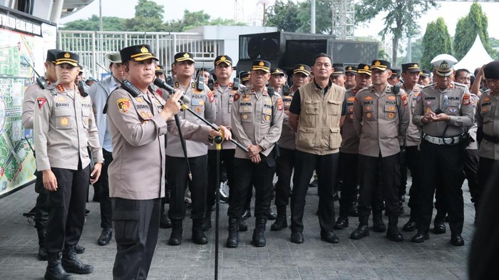 668 Personel Gabungan Siagakan Laga Indonesia Vs Filipina di GBK Malam Ini